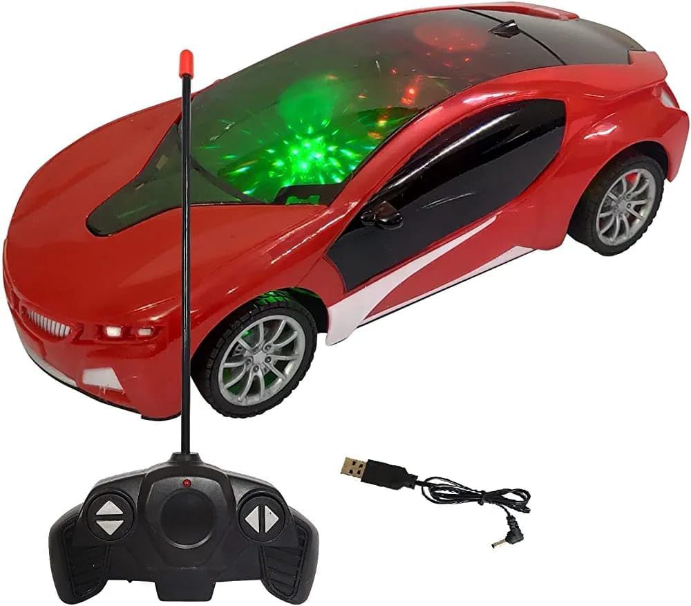 Remote Control Chargeable 3D Famous Car