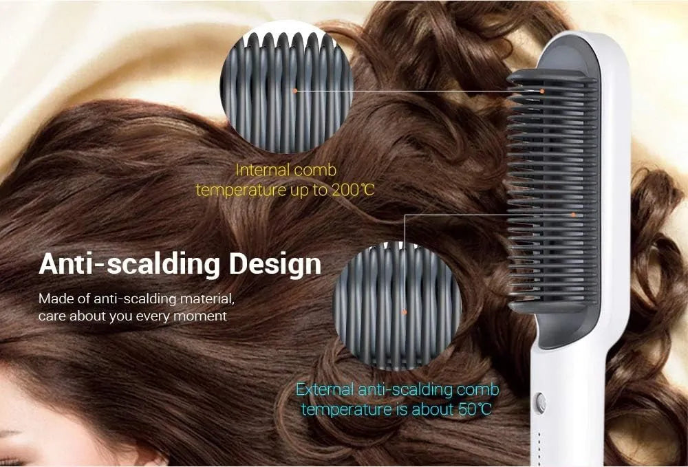2 in 1 Electric Hair Straightener